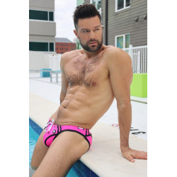 Breedwell Slip de bain Expose Swim Rose neon